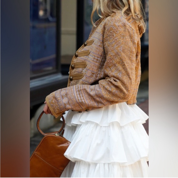 ❤️RARE! Free People Juliette Cropped Jacket - Picture 6 of 7